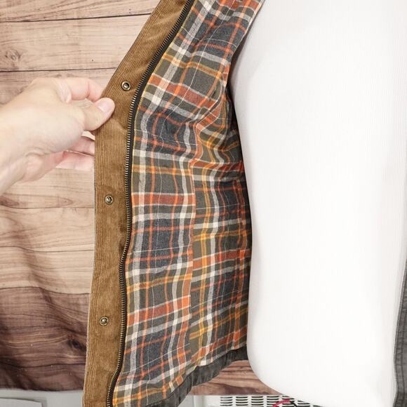 New Legendary Whitetails Jacket Mens XS Corduroy Collar Flannel Lined - Picture 10 of 12